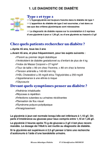 Le diagnostic de diabète - Réseau Atlantique Diabète