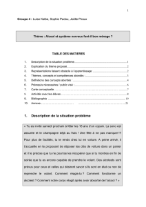 Alcool et syst&egrave;me nerveux font