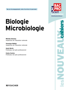 Biologie Microbiologie