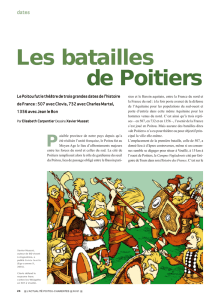 Les batailles de Poitiers