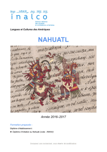 NAHUATL - Inalco