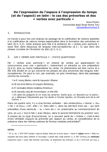 De l`expression de l`espace à l`expression du temps (et de l`aspect)