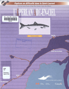 Endang. species-fra - Pêches et Océans Canada