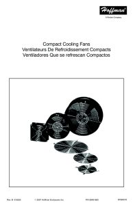 Compact Cooling Fans Ventilateurs De Refroidissement