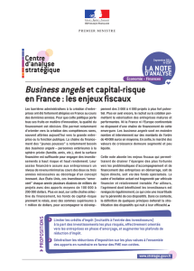 Business Angel et capital-risque en France