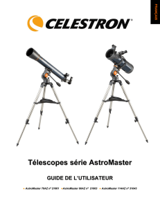 Mode d`emploi Pour lunettes et télescopes Astromaster