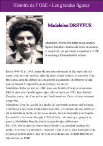 DREYFUS Madeleine - Oeuvre de secours aux enfants