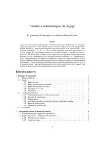 Structures mathématiques du langage