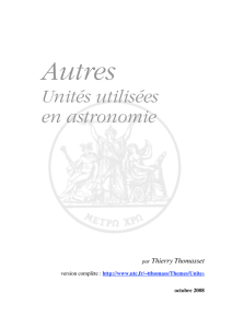 h-unités en astronomie