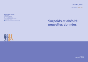 Surpoids et obésité