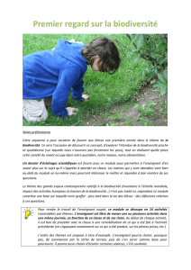 Premier regard sur la biodiversité - Académie de Nancy-Metz