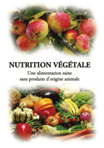 Nutrition végétale - Association végétarienne de Montréal