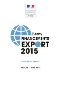 Dossier I Bercy Financements Export