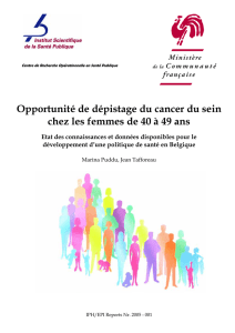 Cancer du sein - About WIV-ISP