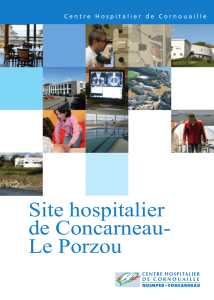 Site hospitalier de Concarneau- Le Porzou