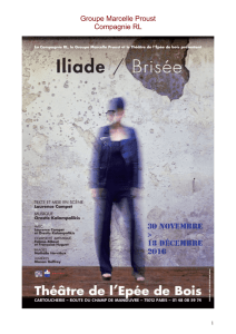 Iliade / Brisée - Théâtre de l`Épée de Bois
