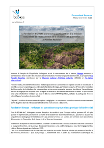 Expédition en Guyane de la Fondation Biotope
