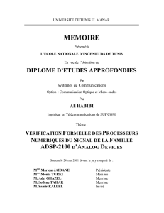 memoire - Hardware Verification Group