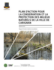 plan d`action pour la conservation et la protection
