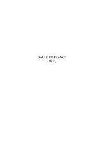 Gaule et France - Alexandre Dumas et compagnie