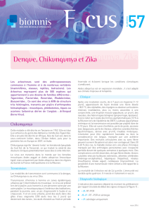 Dengue, Chikungunya et Zika - Optibio-Lab