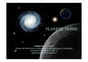 Planetes et exoplanetes