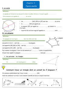 Comment tracer un triangle dont on connait les 3 longueurs - g