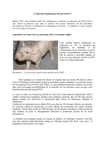 La Diarrhée Epidémique Porcine