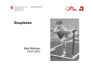 Souplesse - Swiss Athletics