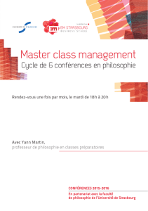 Master class management