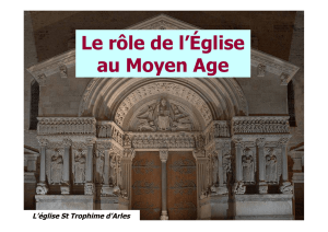 Le role de l`eglise au moyen age C3 ( PDF