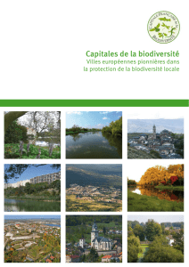 Capitales de la biodiversité - European Capitals of Biodiversity