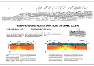 ITINERAIRE GEOLOGIQUE ET BOTANIQUE DU GRAND SALEVE