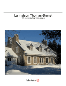 La maison Thomas-Brunet