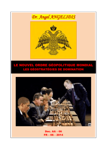 le nouvel ordre géopolitique mondial les géostratégies de domination