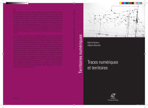 Traces numériques et territoires