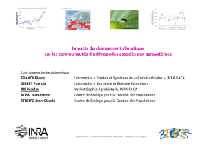 changement climatique - Chambre d`agriculture PACA