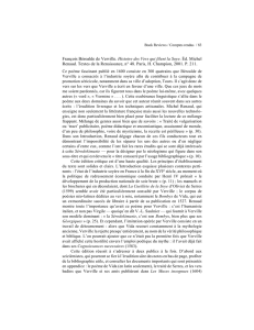 François Béroalde de Verville. Histoire des Vers qui filent la Soye