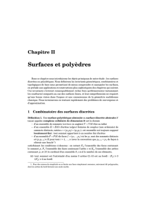 Surfaces et polyèdres