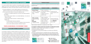 traitement d`un cas suspect de paludisme