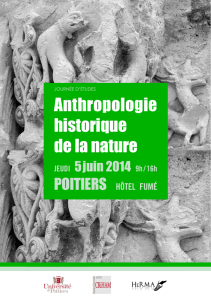 Anthropologie historique de la nature
