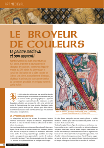 Le «broyeur de couLeurs - Histoire et images médiévales (revue)