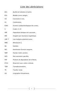 Liste des abréviations - Faculté de Médecine et de Pharmacie Fès