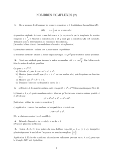 nombres complexes (2)