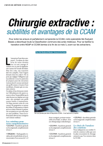 Chirurgie extractive