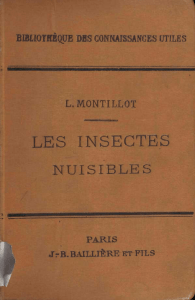 les insectes - Biblioteca Digital de Obras Raras