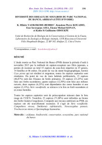 Rev. Ivoir. Sci. Technol., 24 (2014) 196 - 212 196 ISSN 1813