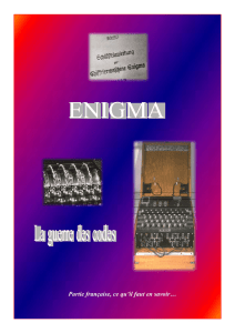 ENIGMA - La guerre des codes