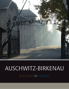 Histoire et présent - Auschwitz