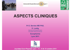aspects cliniques - Euro